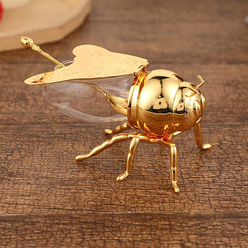 🍯Creative retro honey jar in the shape of a bee