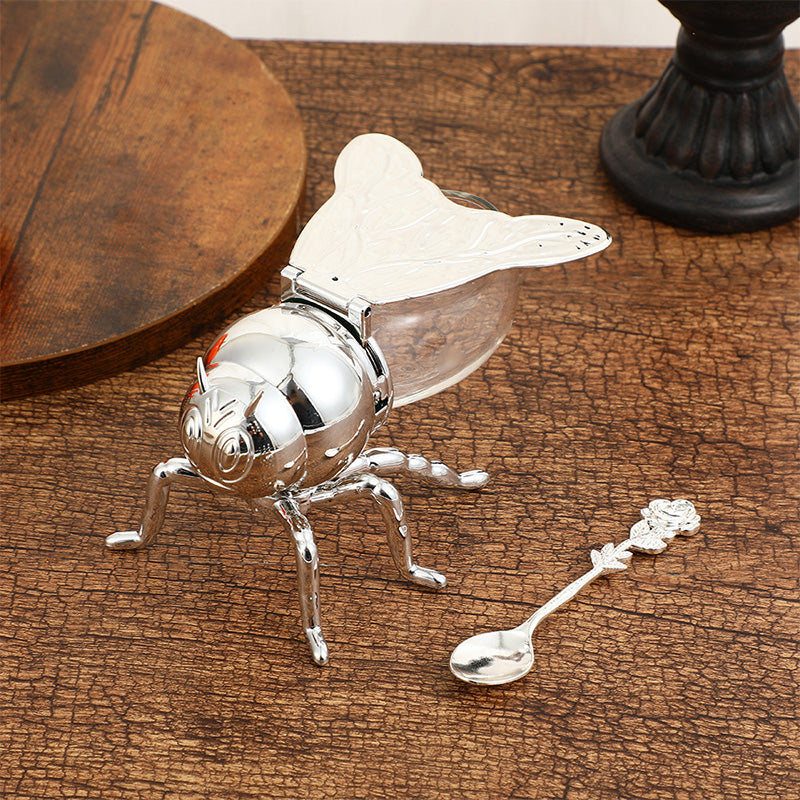 🍯Creative retro honey jar in the shape of a bee