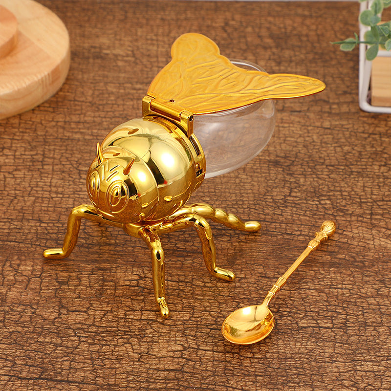 🍯Creative retro honey jar in the shape of a bee