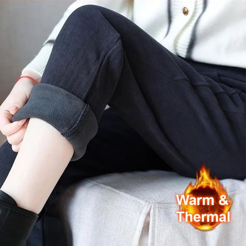 ๐ Women's High-waist Warm Fleece-lined Pants