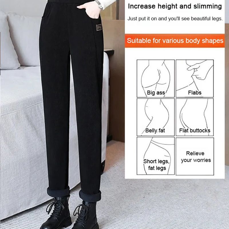 ๐ Women's High-waist Warm Fleece-lined Pants