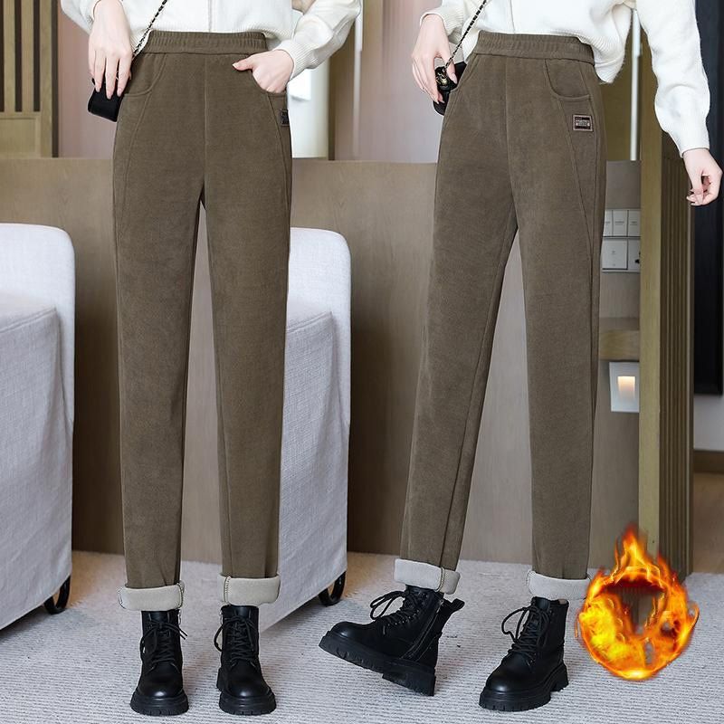 ๐ Women's High-waist Warm Fleece-lined Pants