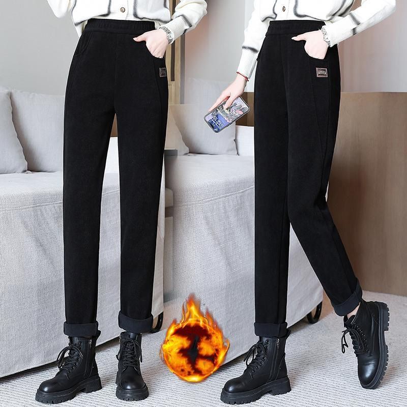 ๐ Women's High-waist Warm Fleece-lined Pants