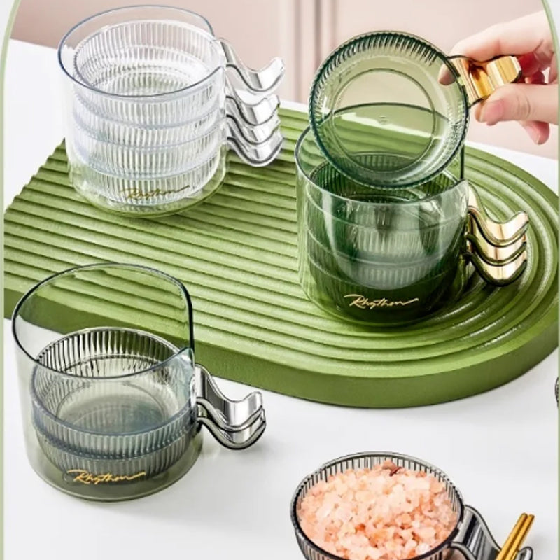 🧑🍳🧑🍳Kitchen Essentials🍽️ Clear Small Dipping Dish with Handle