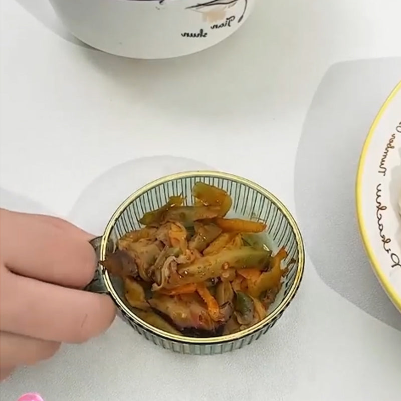🧑🍳🧑🍳Kitchen Essentials🍽️ Clear Small Dipping Dish with Handle
