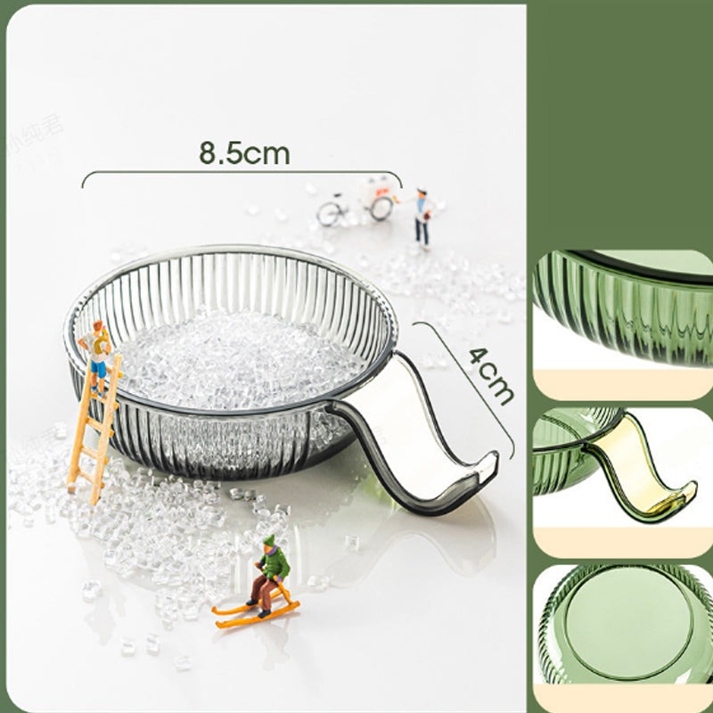 🧑🍳🧑🍳Kitchen Essentials🍽️ Clear Small Dipping Dish with Handle