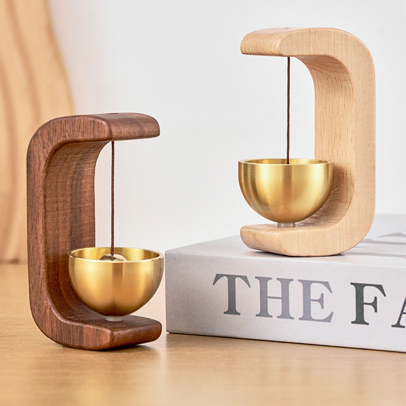 š„2025 HOT SALEš„ Magnetic Wooden Wind Chime Doorbell Decoration