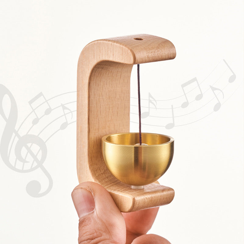 š„2025 HOT SALEš„ Magnetic Wooden Wind Chime Doorbell Decoration