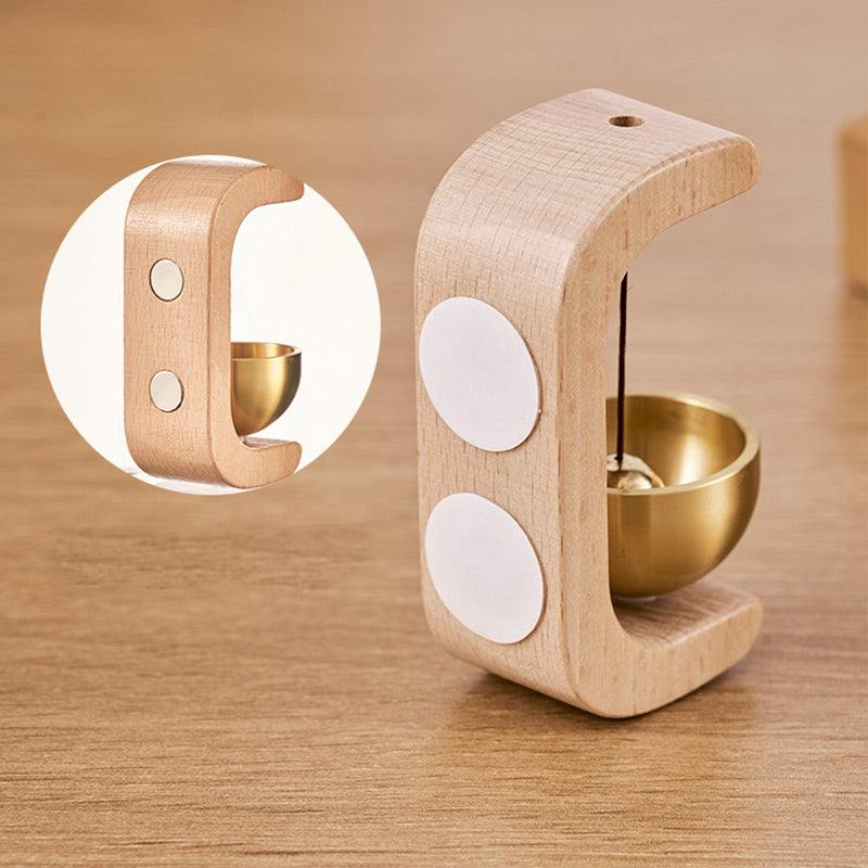 š„2025 HOT SALEš„ Magnetic Wooden Wind Chime Doorbell Decoration