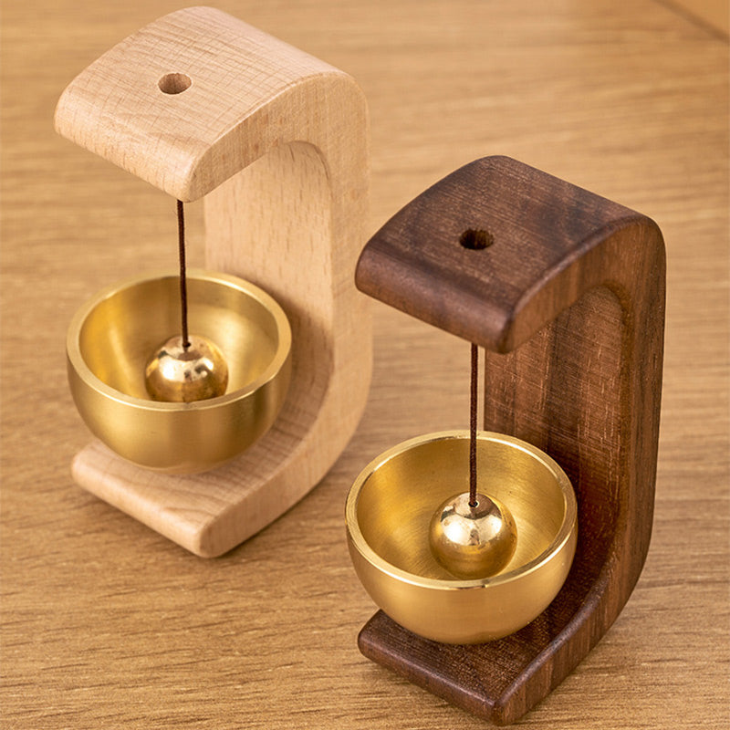 š„2025 HOT SALEš„ Magnetic Wooden Wind Chime Doorbell Decoration