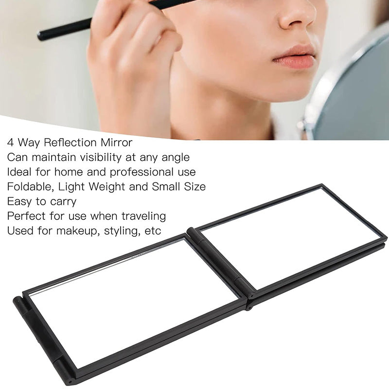 Multi Angle Folding Mirror- Head Back View Available
