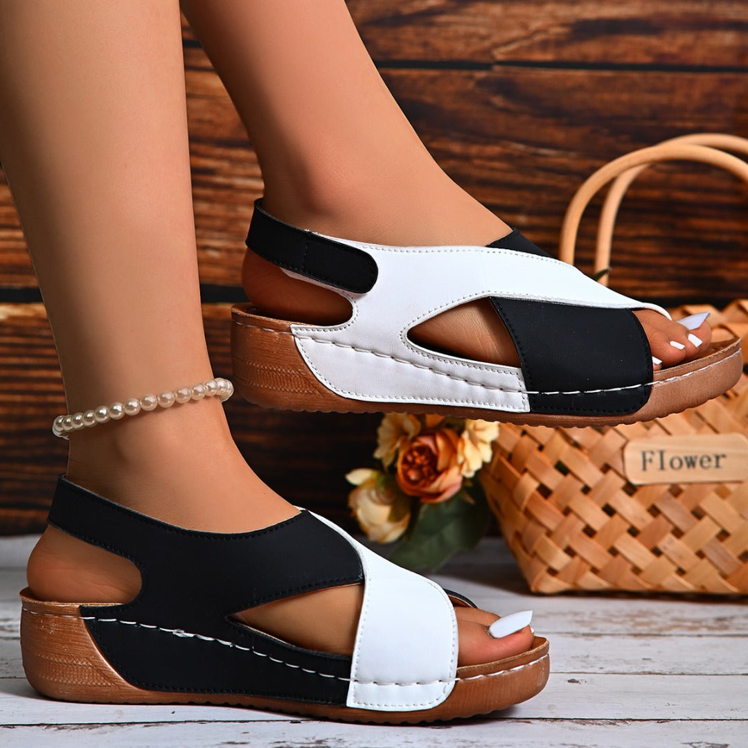 π₯ Women's Ultra Comfortable Slope Heel Orthopaedic Sandals