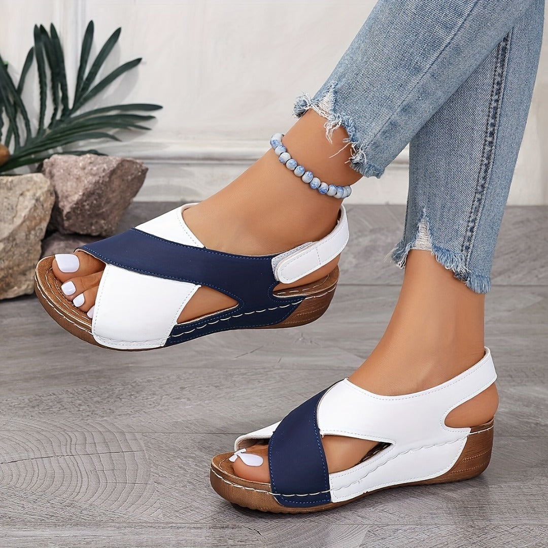 π₯ Women's Ultra Comfortable Slope Heel Orthopaedic Sandals