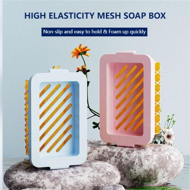 🔥Buy 1 Get 2 Free🧼 Highly Flexible Mesh Soap Dispenser