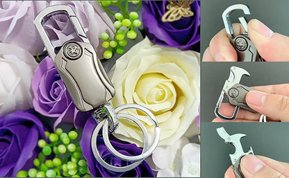 Multifunctional Keychain Corkscrew