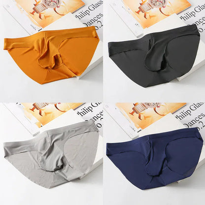 Buy 3 get 1 free🔥New seamless ice silk underwear for men.