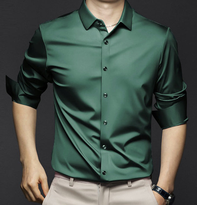 Men's Classic Wrinkle Resistant Shirt🔥Short Sleeves🔥（Buy 2 Free Shipping）