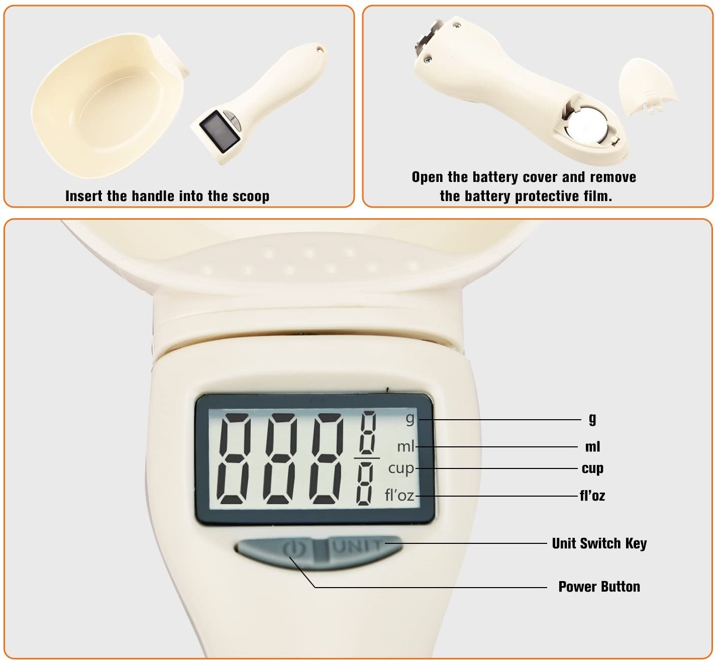 🎁2025  Food Measuring Scoop Scale