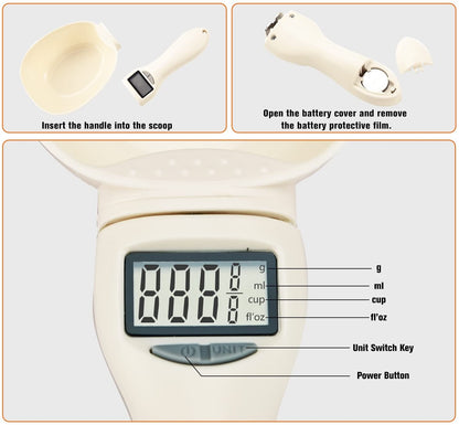 🎁2025  Food Measuring Scoop Scale