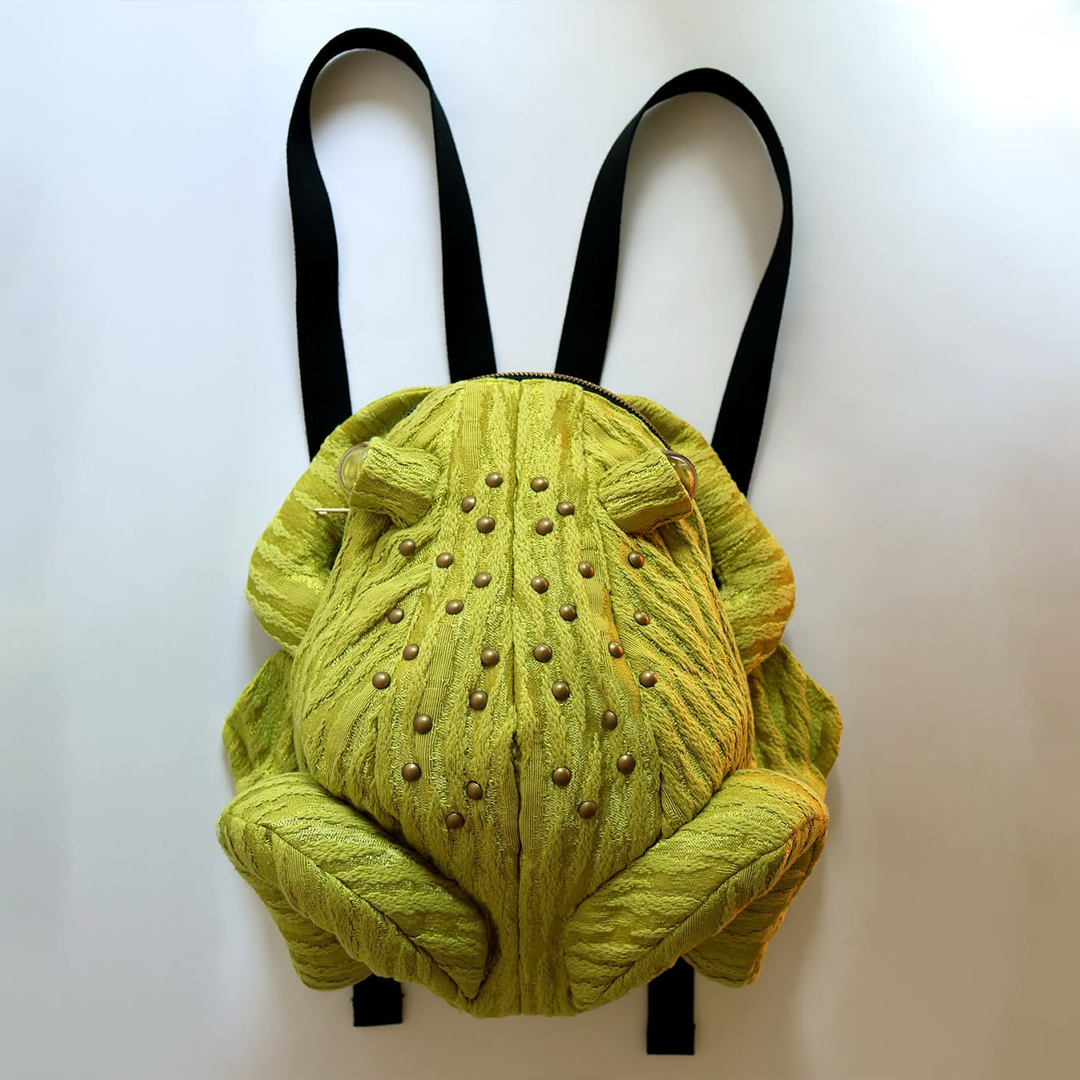 Handmade Toad Backpack