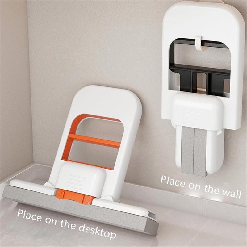 🧼🫧Mini Foldable Desktop Mop –  Mop for Wet & Dry