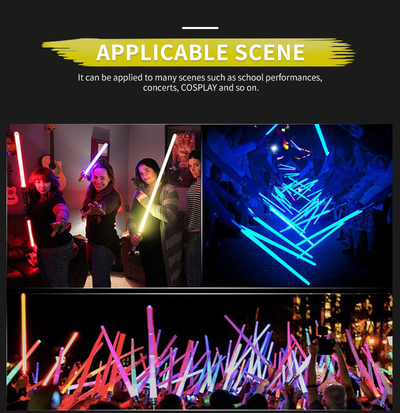 🔥2023 New🔥 Cyberpunk Laser Sword，Sound effects, scalable, seven colors，cosplay props