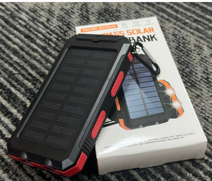 📢🔥Hot Sale🔥Waterproof Solar Power Bank