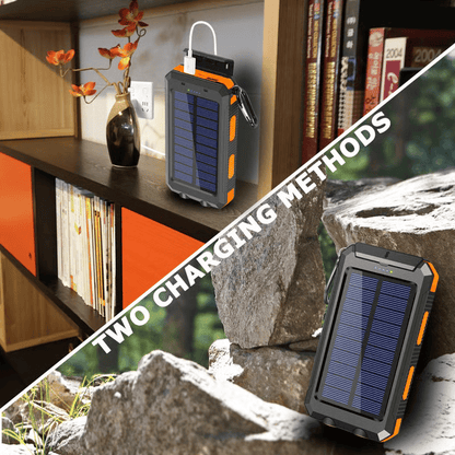 📢🔥Hot Sale🔥Waterproof Solar Power Bank