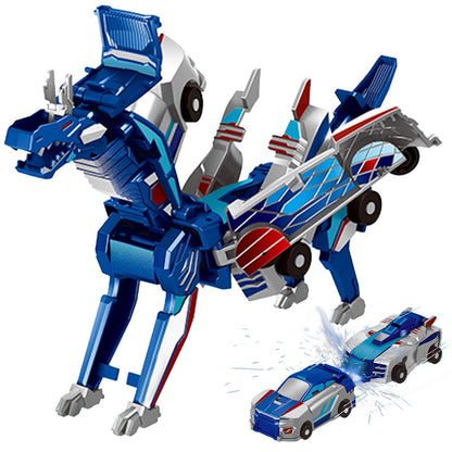 🎁Children's Day Special✨ Collision Transforming Dinosaur Car Toy