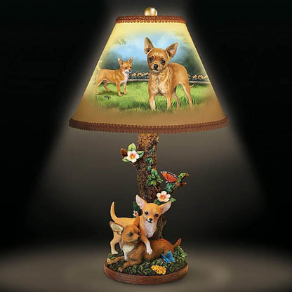 A great gift - cat and dog table lamp