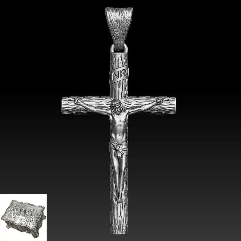 New Arrivals Crucifix JESUS Pendant
