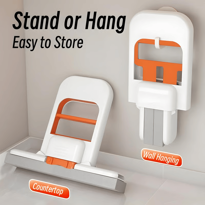 🧼🫧Mini Foldable Desktop Mop –  Mop for Wet & Dry