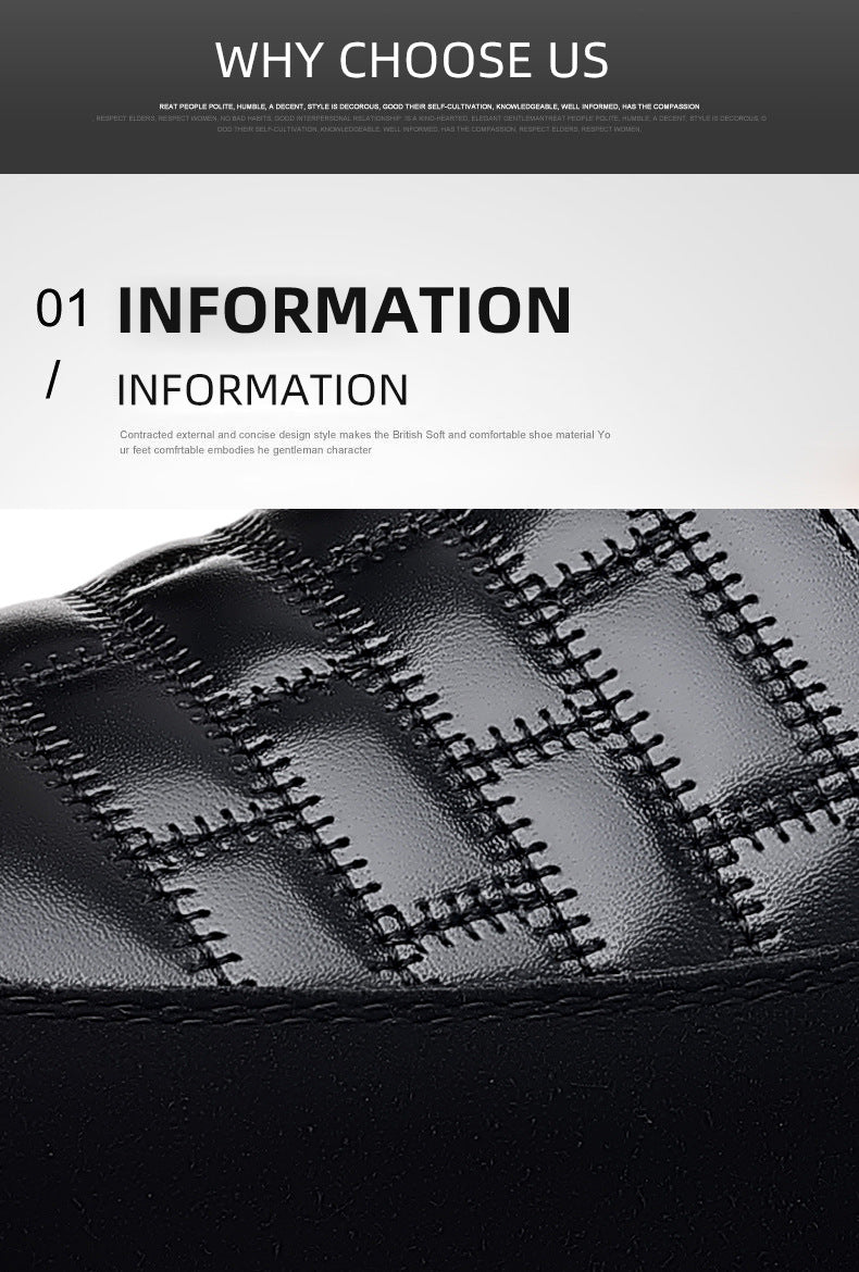 🔥New Hot Sale🔥High-end comfortable leather shoes for men (buy 2 pairs free shipping)