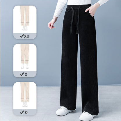 🔥✨Autumn Sale 50% OFF🎁Cozy Chic Wide-Leg Drawstring Pants