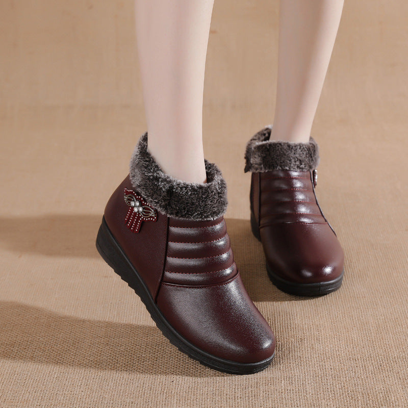 Trendy Warm Faux Fur Winter Boots for Women（50% OFF）