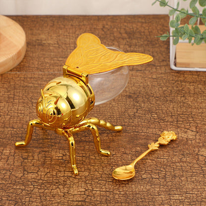 🍯Creative retro honey jar in the shape of a bee