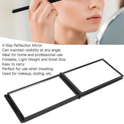 Multi Angle Folding Mirror-  Head Back View Available